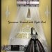 Upholstered Bed Canopy with Crown Tiara Curtains SaLe Princess DAMASK Mongram Pink Black white