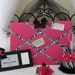 Zebra Memo Memory Note Board Hair Bow Photo 3 PC Desk Bedroom Set Ensemble SaLe