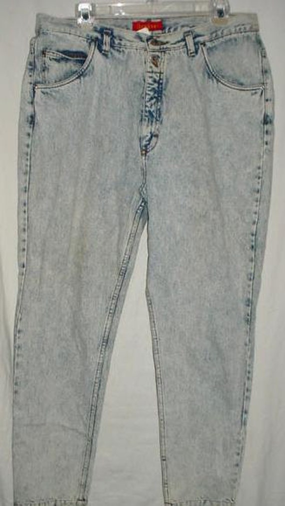 Vintage 80s Acid Wash Bonjour Mens Jeans sz 34 S