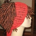 Cotton Red Dread Headband