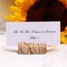 Wine Cork place card holders -Custom Order -corks provided by client-Set of 100