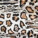 Silk Charmeuse - WILD CAT SPOTS - remnant