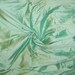 SPEARMINT Silk DUPIONI Fabric - fat 1/4