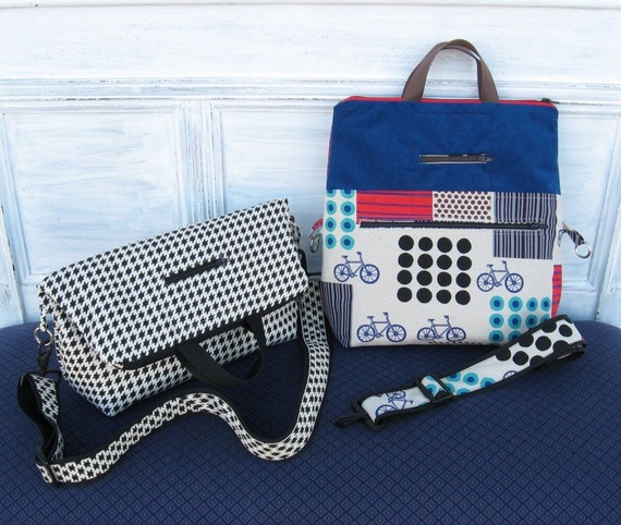 PDF Sewing Pattern Tote and Shoulder Bag Convertible Bag