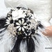 MOVING SALE - vintage brooch bridal bouquet - all moving sale bouquets 135 GBP plus shipping