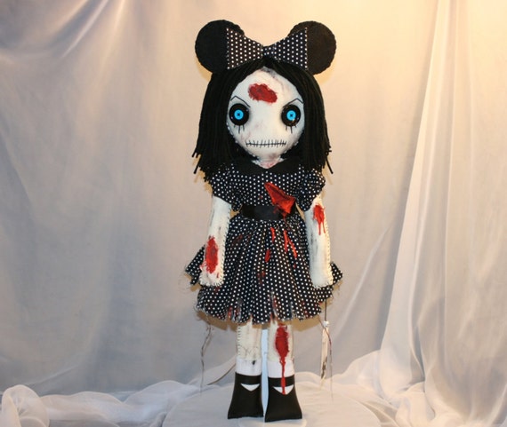 minnie mouse rag doll