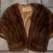 Vintage Fur Cape