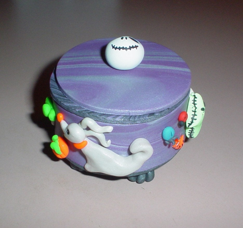 nightmare before christmas trinket box