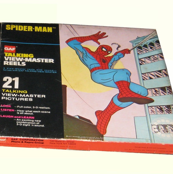 view master spiderman