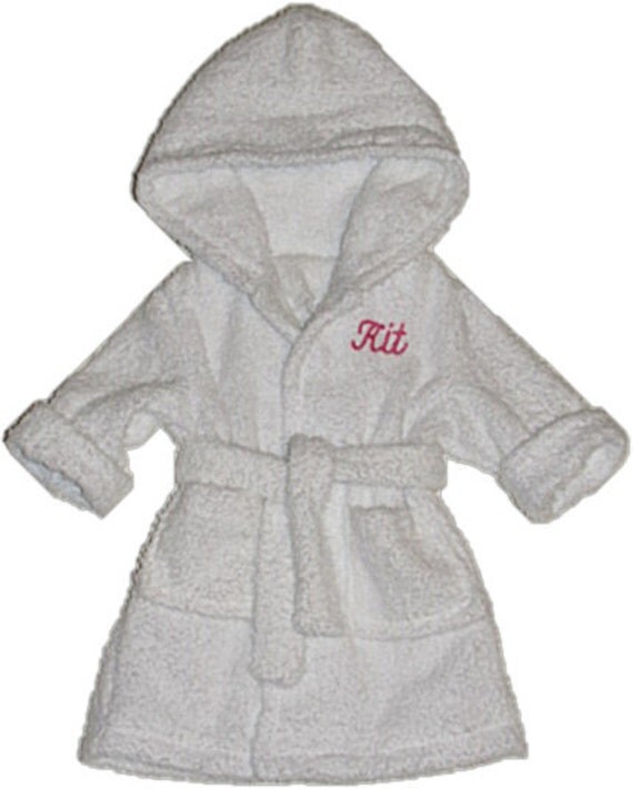 Personalized doll bathrobe 18 dolls