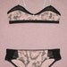 Rosy Boa bra and panty set