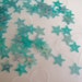 7g of 7 mm Little Star Sequins in Teal Iris Color