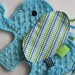 Eli Elephant Sensory Lovey Blanket