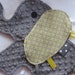 Harper Elephant Sensory Security Blanket Lovey