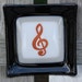 Music - Little Fused Glass Dish