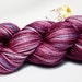 Eventide--hand dyed sock weight yarn, merino and silk, (437yds/100gm)