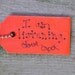 SALE - I am listening, Christian Key Chain