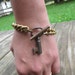 Chunky Bracelet, Skeleton Key Bracelet, Unisex Bracelet, Men's Bracelet by DanielleRoseBean