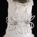 Silver Earrings, Silver Flower Earrings