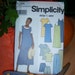 Simplicity Misses Dress, Tunic, Pants, Top, Jumper, Pants and Shorts Pattern n 9754 Uncut Sizes 16 thru 24