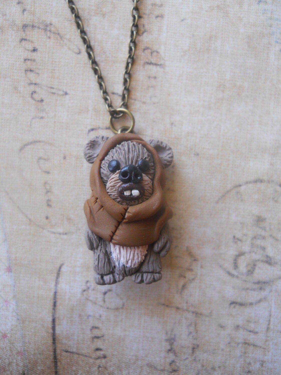 Ewok necklace