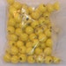 12 MM Yellow Wood Beads 100 Pieces
