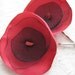 Red Poppy Hair Pins