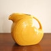 RESERVED - 1930s Vintage Gold glazed Fiestware pitcher