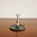 Vintage brass ring tree