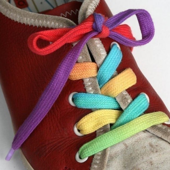 Rainbow Shoe Laces
