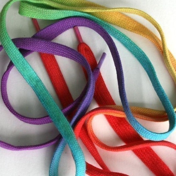 Rainbow Shoe Laces