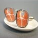 Salmon Cuff Links - Miniature Food - Weird Fish to Wear, Perfect for Dad or any Geeky Man in Your Life