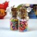 Candy Jar Earrings - Rainbow Sprinkles