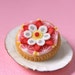 Fruit Tart / Pie / Cake Brooch - Grapefruit, Strawberries and Banana - Fruit Tart Collection - SALE