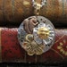 Squirrel Necklace, Clockworks Necklace, Steampunk Necklace, Squirrel, Sun, Woodland Necklace, Repurposed, Upcycled, OOAK, One of a Kind