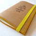 Moleskine Notebook, Yellow