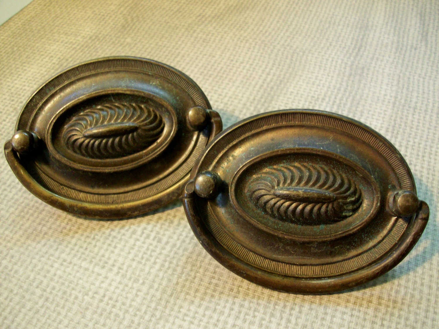 antique drawer pulls