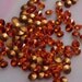 ReSeRvEd FoR - AnGiE 5 Sets Of 36 Pcs of Fireopal Vintage Swarovski Rivoli Rhinestones Size ss29 or 6 and a half mm 6.5mm rivoli
