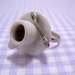 Cup Of Coffee Ring Miniature Food Jewelry