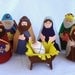 Nativity - Joseph, Mary, Jesus, Wise Men, Shepherd, Manger (Patterns and Instructions)