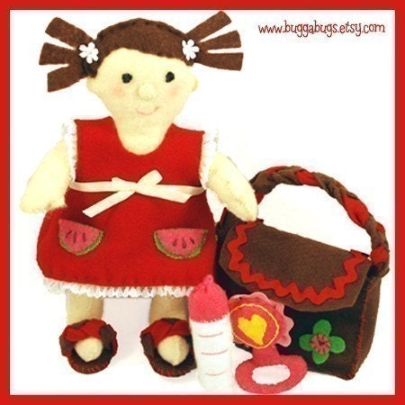 PATTERN вЂ“ Crocheted Doll Bag/Purse &#171; Lilyknitting вЂ“ Patterns