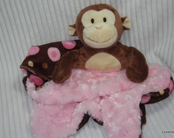 Security Blanket - Monkey - Lovems