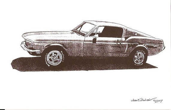 1968 Ford mustand lemonfree #4