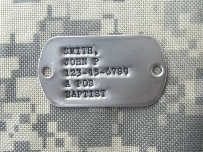 When Do You Get Dog Tags In The Army When Do You Get Dog Tags In The Army