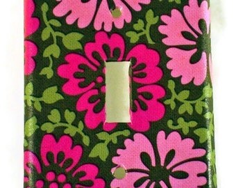 Wall Decor Light Switch Cover Switch Plate in Cherry Blossom (303S)