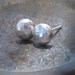 Smarty silver earrings