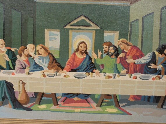 Last Supper Paint by Number