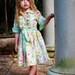 Pre-order- Easter Flowers Tuxedo Dress for baby, toddler, and girl