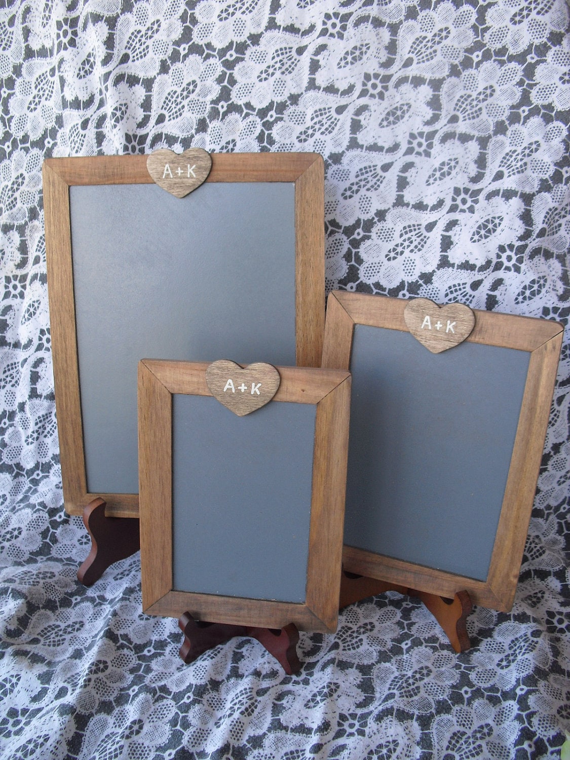 Rustic Chalkboard Easel 8