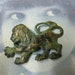 Regal Verdigris Patina Lion Charms 159VER x2